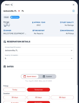 Storage marketplace step 3